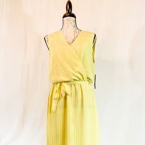 NY&Co - Yellow Sleeveless Dress